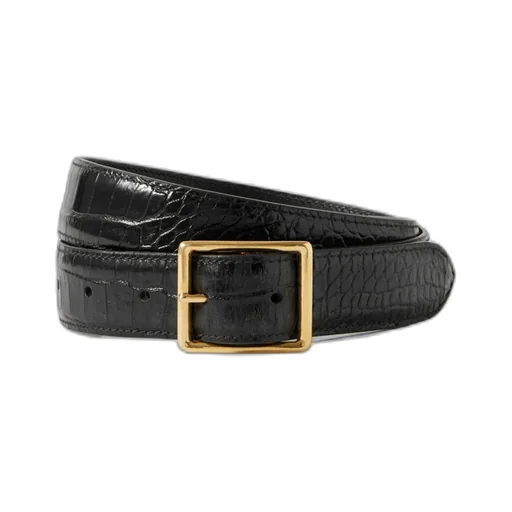 Gabriele Croc-Effect Leather Belt