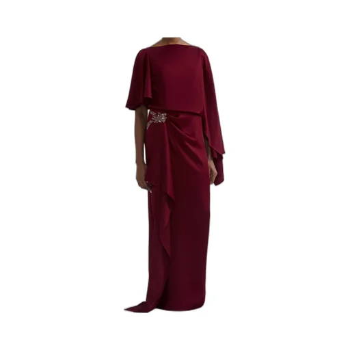 Draped Evening Dress
