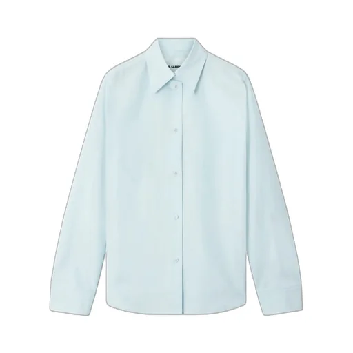 Jil Sander Curved Hem Poplin Shirt