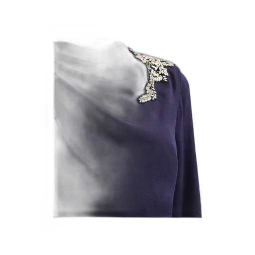 Long-Sleeved Formal Dress