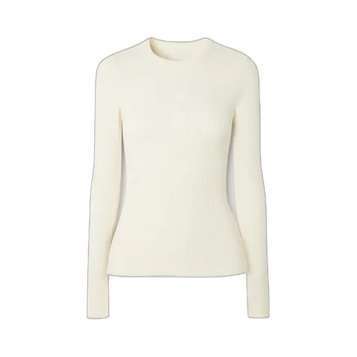 Bina Ribbed Stretch-Lyocell And Organic Cotton-Blend Top