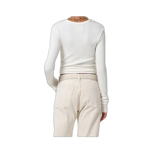 Bina Ribbed Stretch-Lyocell And Organic Cotton-Blend Top