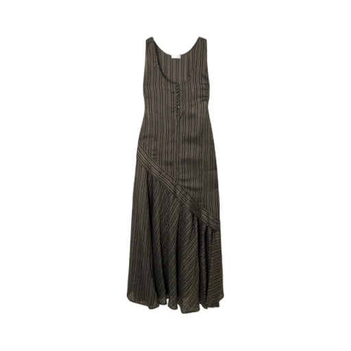 Striped Midi Dress