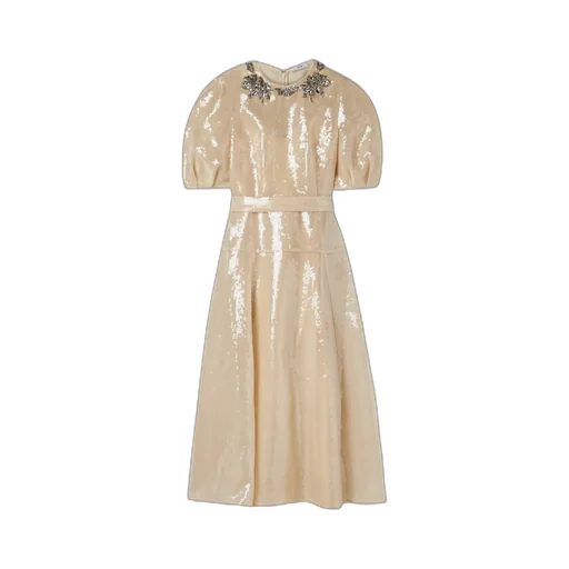 Sequined Midi Dress
