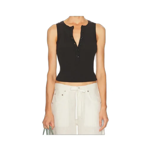 Caralyn Ribbed Jersey Tank