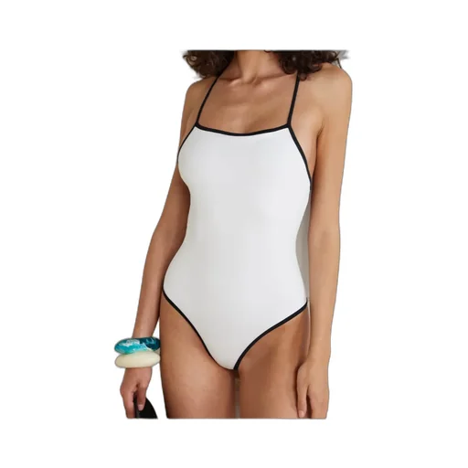 Itak Square-Neck Criss-Cross Swimsuit