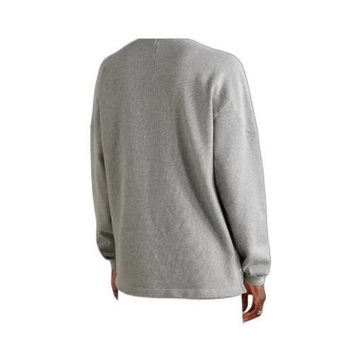 Crest Embroidered Ribbed Cotton Polo Shirt