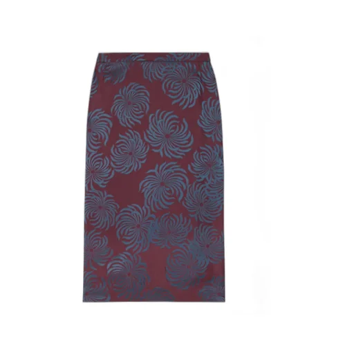 Jacquard Midi Skirt