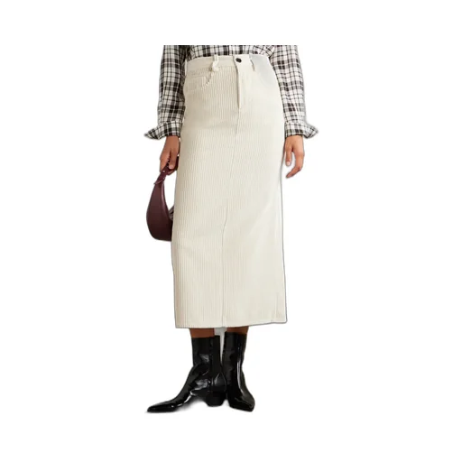 Calder Cotton-Corduroy Midi Skirt