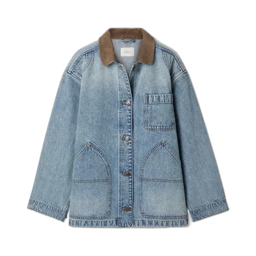 Long-Sleeved Denim Jacket
