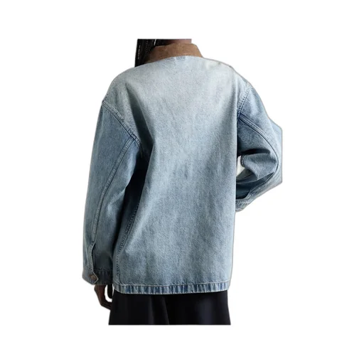 Long-Sleeved Denim Jacket