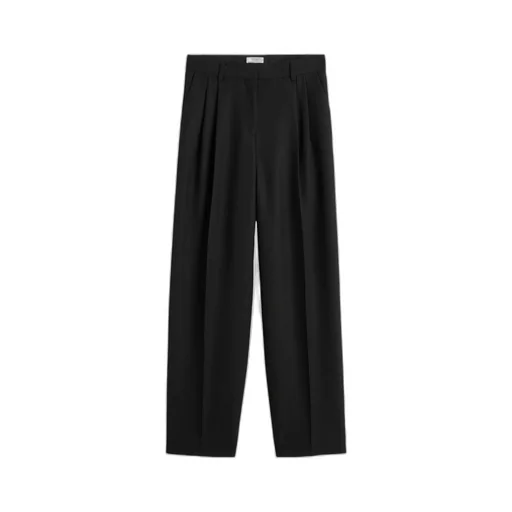 Double-Pleat Tailored Trousers