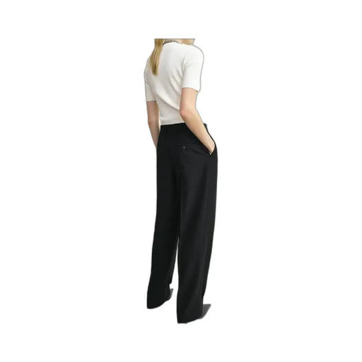 Double-Pleat Tailored Trousers
