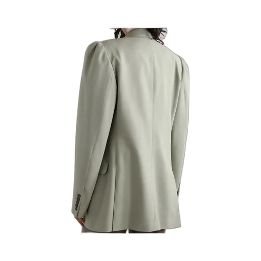 Double-Breasted Wool And Mohair-Blend Twill Blazer