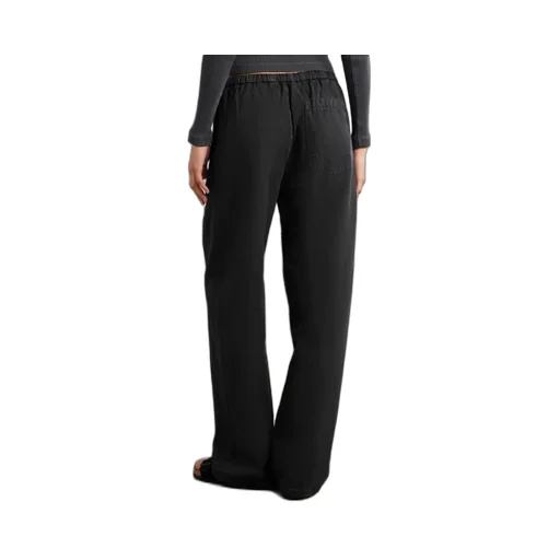 Aurora Cotton And Linen-Blend Wide-Leg Pants