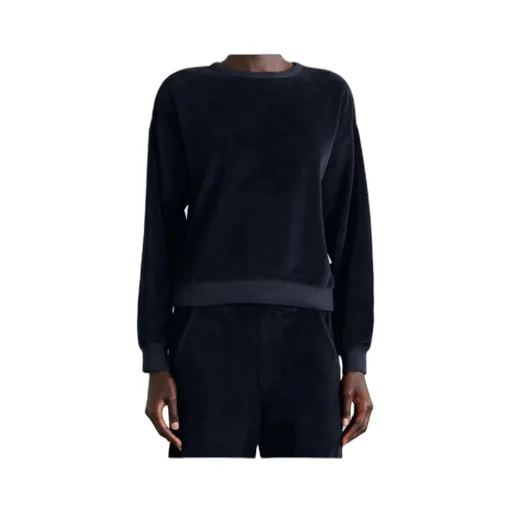 Vintage Cotton-Blend Velour Sweatshirt