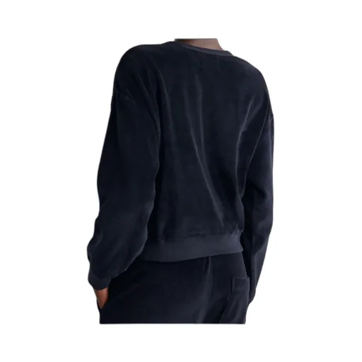 Vintage Cotton-Blend Velour Sweatshirt