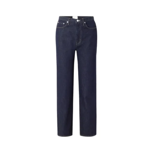 Jude Organic High-Rise Straight-Leg Jeans
