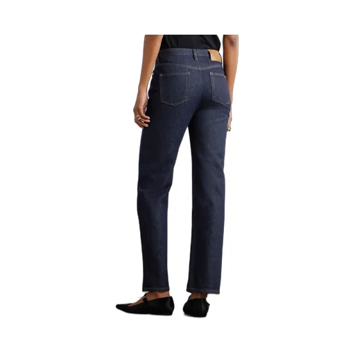 Jude Organic High-Rise Straight-Leg Jeans