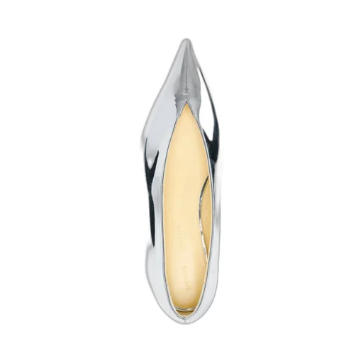 Slash Pointed-Toe Flat Pumps