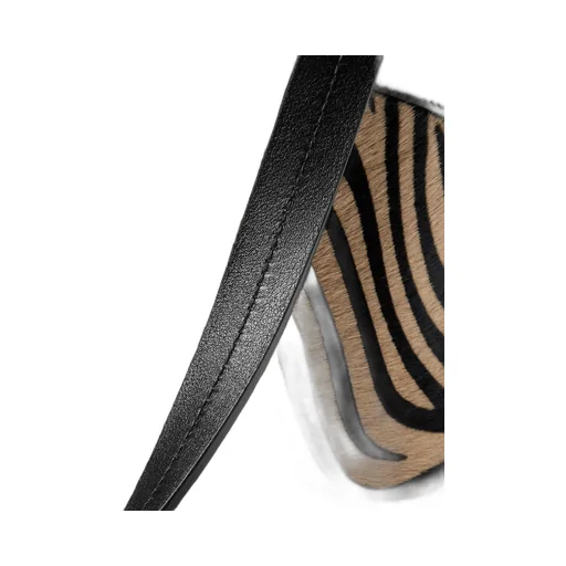 Loren Medium Zebra Print Handbag