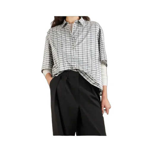Jil Sander	Checked Button-Up Shirt