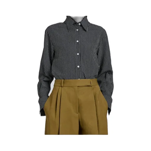 Lyndsey Striped Poplin Shirt