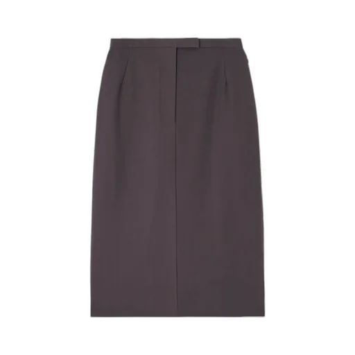 Pleated Midi Skirt