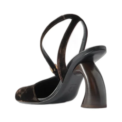 Velvet Slingback Pumps