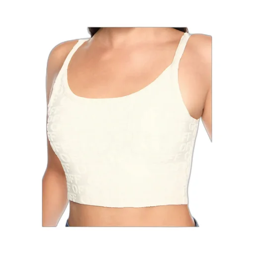 Monogram Embossed Terry Top