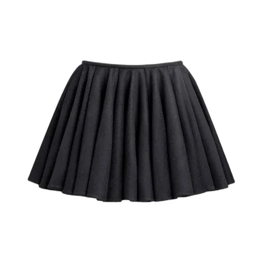 Solid Color Umbrella Skirt