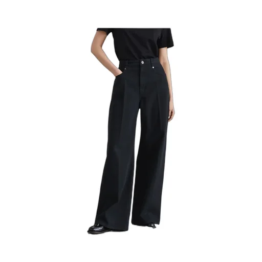 Dyed Straight-Leg Trousers