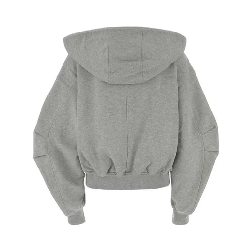 The Attico Zip-Up Hoodie