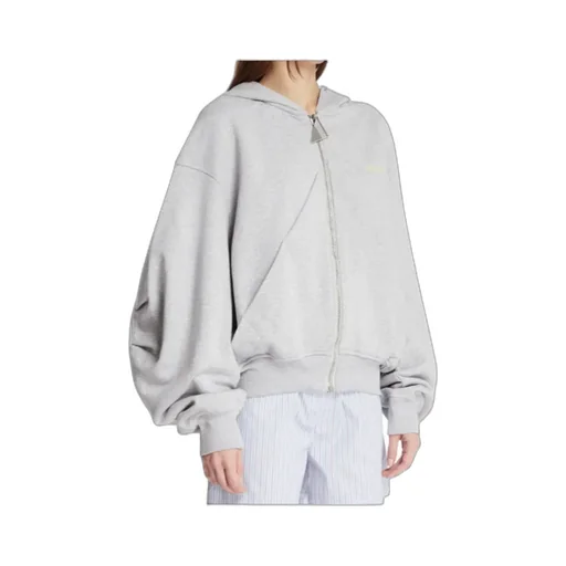The Attico Zip-Up Hoodie