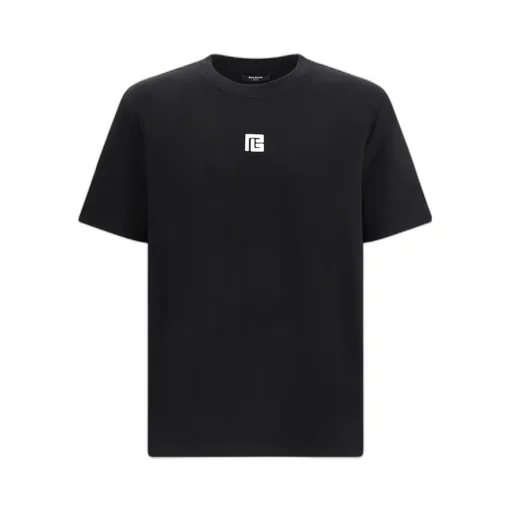 Balmain Logo Embroidered T-Shirt