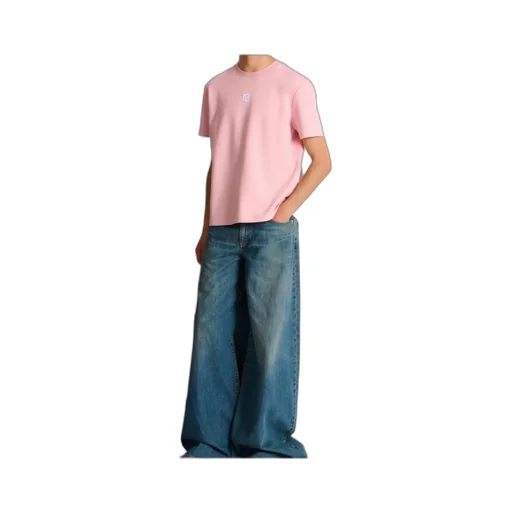 T-Shirt With Embroidered Logo