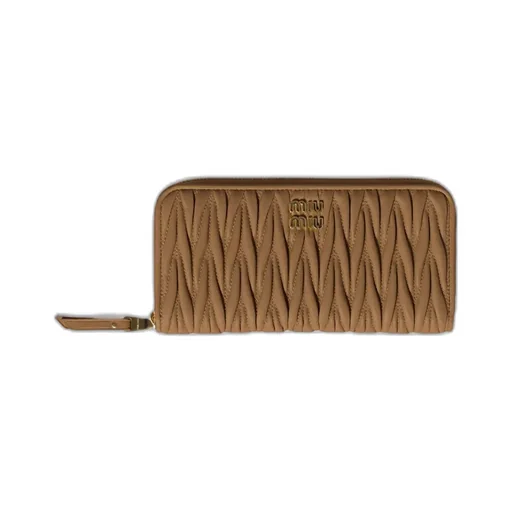 Large Matelassé Nappa Leather Wallet
