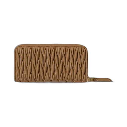 Large Matelassé Nappa Leather Wallet