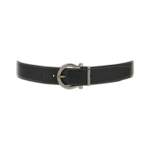 Reversible And Adjustable Gancini Belt