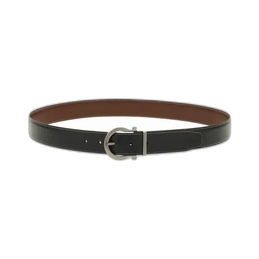 Reversible And Adjustable Gancini Belt