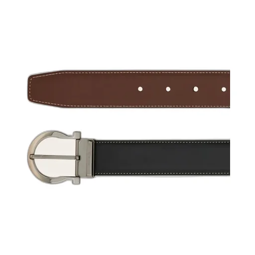 Reversible And Adjustable Gancini Belt