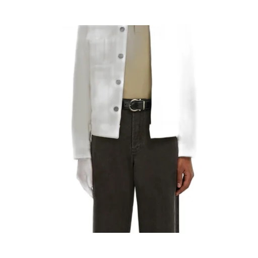 Reversible And Adjustable Gancini Belt