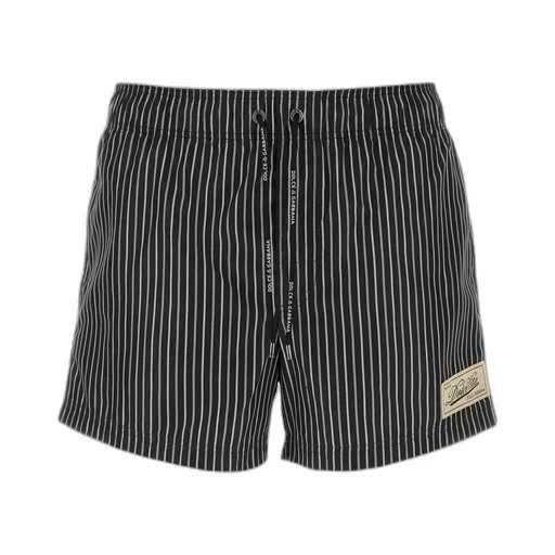 Dolce & Gabbana Striped Swim Shorts
