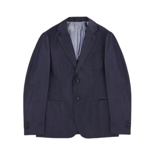 Giorgio Armani Single-Breasted Long-Sleeved Jacket
