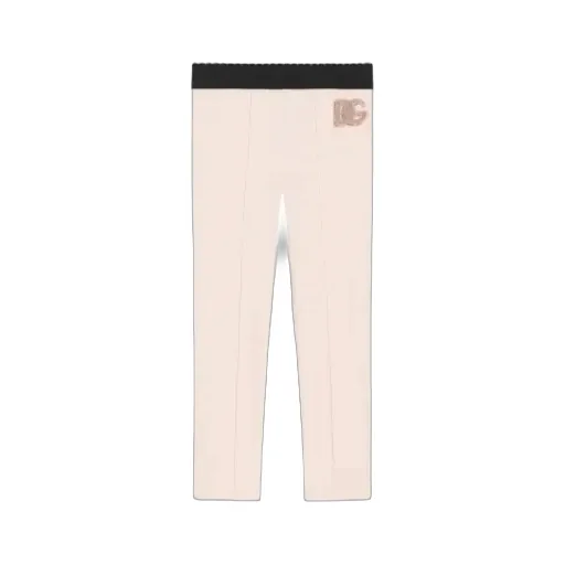 Elasticated-Waistband Leggings