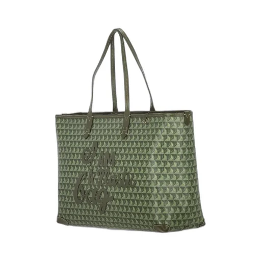 Anya Hindmarch I Am A Plastic Bag Motif Zip Tote Bag