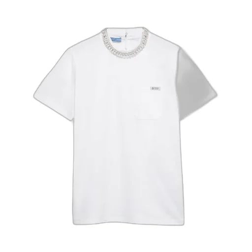 Prada Embellished Crewneck T-Shirt