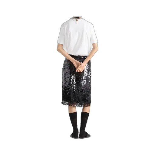 Prada Embellished Crewneck T-Shirt