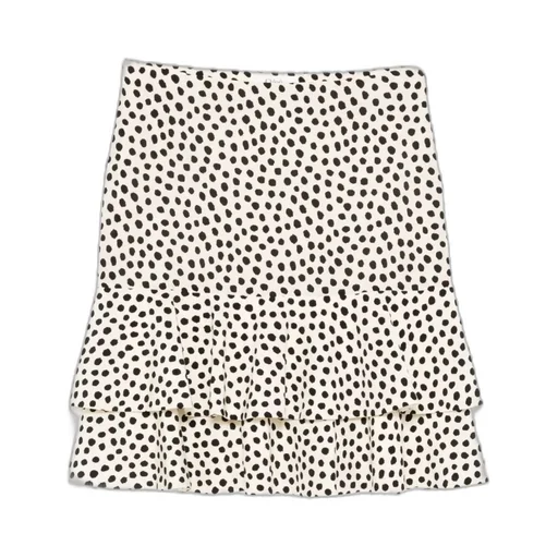Chloé All-Over Printed Ruffled Skirt