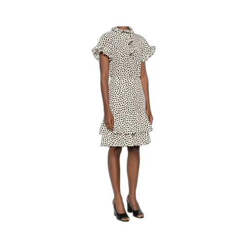 Chloé All-Over Printed Ruffled Skirt